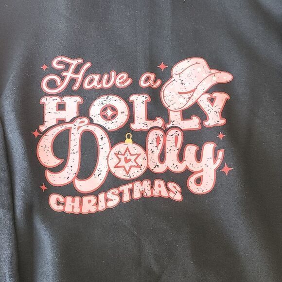 Have a Holly Jolly Christmas 4X Sweatshirt New - Picture 2 of 3